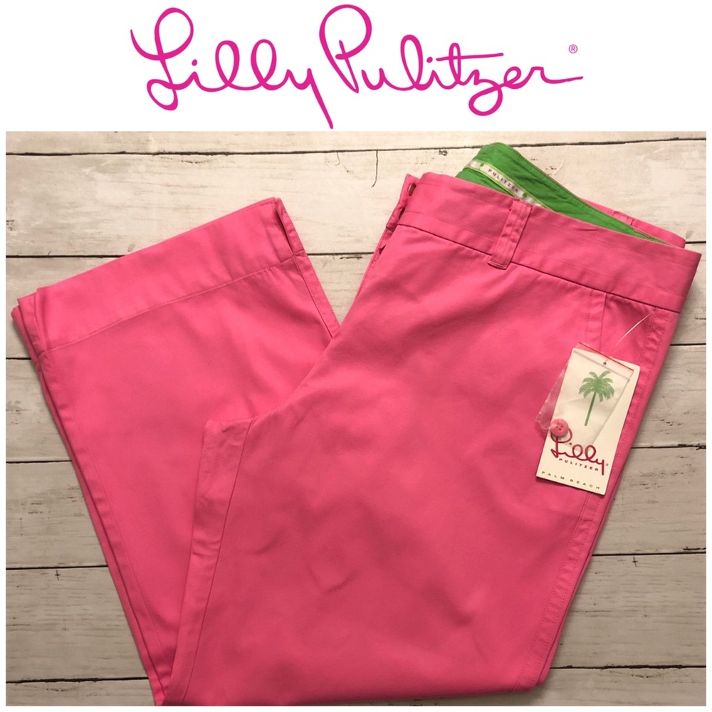 ❌SOLD❌ Lilly Pulitzer White Label NWT capris, 12